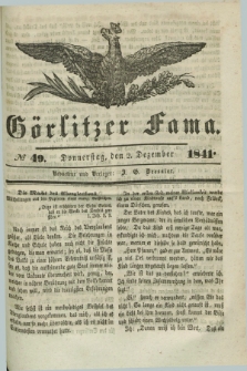 Görlitzer Fama. 1841, № 49 (2 Dezember)