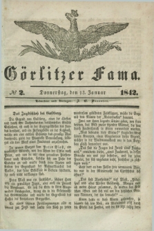 Görlitzer Fama. 1842, № 2 (13 Januar)