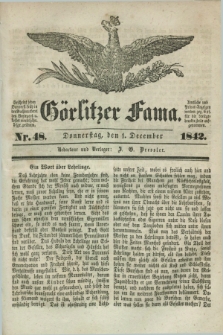 Görlitzer Fama. 1842, Nr. 48 (1 December)