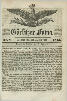 Görlitzer Fama. 1843, Nr. 8 (23 Februar)