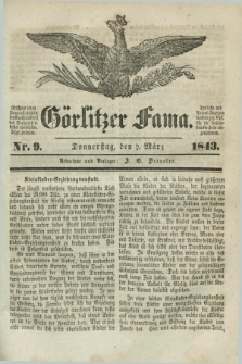 Görlitzer Fama. 1843, Nr. 9 (2 März)