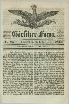 Görlitzer Fama. 1843, Nr. 23 (8 Juni)