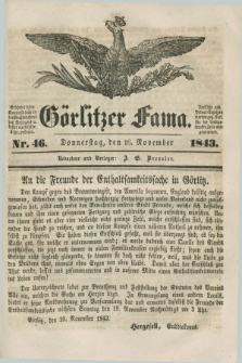 Görlitzer Fama. 1843, Nr. 46 (16 November)