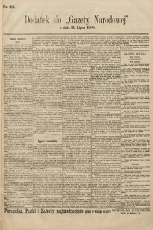 Gazeta Narodowa. 1898, nr 211