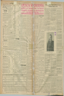 Ajencja Wschodnia. Codzienne Wiadomości Ekonomiczne = Agence Télégraphique de l'Est = Telegraphenagentur „Der Ostdienst” = Eastern Telegraphic Agency. R.8, nr 1 (1 i 2 stycznia 1928)