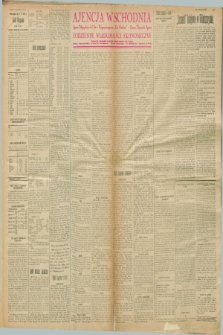 Ajencja Wschodnia. Codzienne Wiadomości Ekonomiczne = Agence Télégraphique de l'Est = Telegraphenagentur „Der Ostdienst” = Eastern Telegraphic Agency. R.8, nr 2 (3 stycznia 1928)