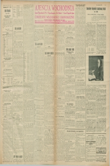 Ajencja Wschodnia. Codzienne Wiadomości Ekonomiczne = Agence Télégraphique de l'Est = Telegraphenagentur „Der Ostdienst” = Eastern Telegraphic Agency. R.8, nr 7 (10 stycznia 1928)