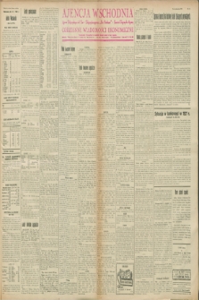 Ajencja Wschodnia. Codzienne Wiadomości Ekonomiczne = Agence Télégraphique de l'Est = Telegraphenagentur „Der Ostdienst” = Eastern Telegraphic Agency. R.8, nr 11 (14 stycznia 1928)