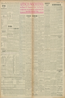 Ajencja Wschodnia. Codzienne Wiadomości Ekonomiczne = Agence Télégraphique de l'Est = Telegraphenagentur „Der Ostdienst” = Eastern Telegraphic Agency. R.8, nr 12 (15 i 16 stycznia 1928)