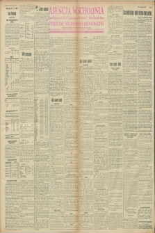 Ajencja Wschodnia. Codzienne Wiadomości Ekonomiczne = Agence Télégraphique de l'Est = Telegraphenagentur „Der Ostdienst” = Eastern Telegraphic Agency. R.8, nr 14 (18 stycznia 1928)