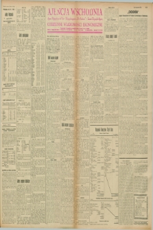 Ajencja Wschodnia. Codzienne Wiadomości Ekonomiczne = Agence Télégraphique de l'Est = Telegraphenagentur „Der Ostdienst” = Eastern Telegraphic Agency. R.8, nr 20 (25 stycznia 1928)