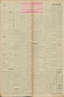 Ajencja Wschodnia. Codzienne Wiadomości Ekonomiczne = Agence Télégraphique de l'Est = Telegraphenagentur „Der Ostdienst” = Eastern Telegraphic Agency. R.8, nr 25 (31 stycznia 1928)