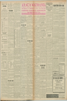 Ajencja Wschodnia. Codzienne Wiadomości Ekonomiczne = Agence Télégraphique de l'Est = Telegraphenagentur „Der Ostdienst” = Eastern Telegraphic Agency. R.8, nr 36 (14 lutego 1928)