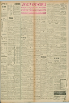 Ajencja Wschodnia. Codzienne Wiadomości Ekonomiczne = Agence Télégraphique de l'Est = Telegraphenagentur „Der Ostdienst” = Eastern Telegraphic Agency. R.8, nr 39 (17 lutego 1928)