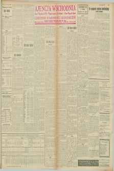 Ajencja Wschodnia. Codzienne Wiadomości Ekonomiczne = Agence Télégraphique de l'Est = Telegraphenagentur „Der Ostdienst” = Eastern Telegraphic Agency. R.8, nr 53 (4 i 5 marca 1928)