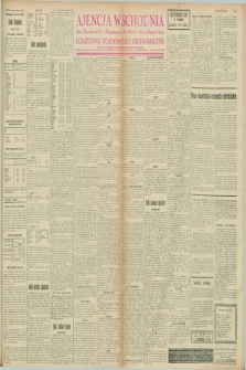 Ajencja Wschodnia. Codzienne Wiadomości Ekonomiczne = Agence Télégraphique de l'Est = Telegraphenagentur „Der Ostdienst” = Eastern Telegraphic Agency. R.8, nr 54 (6 marca 1928)