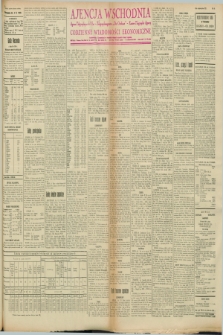 Ajencja Wschodnia. Codzienne Wiadomości Ekonomiczne = Agence Télégraphique de l'Est = Telegraphenagentur „Der Ostdienst” = Eastern Telegraphic Agency. R.8, nr 81 (6 kwietnia 1928)