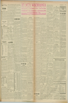 Ajencja Wschodnia. Codzienne Wiadomości Ekonomiczne = Agence Télégraphique de l'Est = Telegraphenagentur „Der Ostdienst” = Eastern Telegraphic Agency. R.8, nr 84 (13 kwietnia 1928)