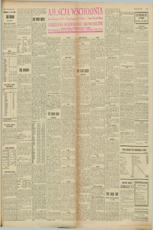 Ajencja Wschodnia. Codzienne Wiadomości Ekonomiczne = Agence Télégraphique de l'Est = Telegraphenagentur „Der Ostdienst” = Eastern Telegraphic Agency. R.8, nr 85 (14 kwietnia 1928)