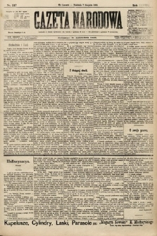 Gazeta Narodowa. 1898, nr 217