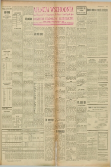 Ajencja Wschodnia. Codzienne Wiadomości Ekonomiczne = Agence Télégraphique de l'Est = Telegraphenagentur „Der Ostdienst” = Eastern Telegraphic Agency. R.8, nr 86 (15 i 16 kwietnia 1928)