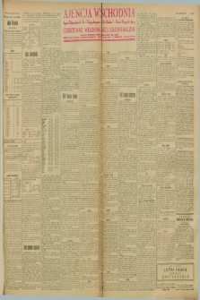 Ajencja Wschodnia. Codzienne Wiadomości Ekonomiczne = Agence Télégraphique de l'Est = Telegraphenagentur „Der Ostdienst” = Eastern Telegraphic Agency. R.8, Nr. 112 (17 i 18 maja 1928)