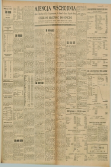 Ajencja Wschodnia. Codzienne Wiadomości Ekonomiczne = Agence Télégraphique de l'Est = Telegraphenagentur „Der Ostdienst” = Eastern Telegraphic Agency. R.8, Nr. 126 (5 czerwca 1928)