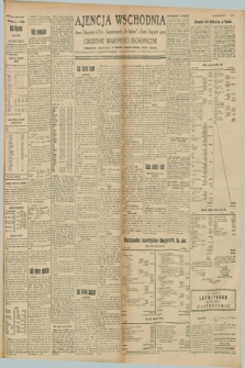 Ajencja Wschodnia. Codzienne Wiadomości Ekonomiczne = Agence Télégraphique de l'Est = Telegraphenagentur „Der Ostdienst” = Eastern Telegraphic Agency. R.8, Nr. 127 (6 czerwca 1928)