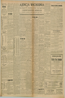 Ajencja Wschodnia. Codzienne Wiadomości Ekonomiczne = Agence Télégraphique de l'Est = Telegraphenagentur „Der Ostdienst” = Eastern Telegraphic Agency. R.8, Nr. 129 (9 czerwca 1928)