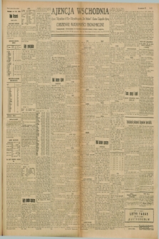 Ajencja Wschodnia. Codzienne Wiadomości Ekonomiczne = Agence Télégraphique de l'Est = Telegraphenagentur „Der Ostdienst” = Eastern Telegraphic Agency. R.8, Nr. 131 (12 czerwca 1928)