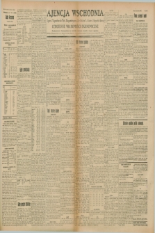 Ajencja Wschodnia. Codzienne Wiadomości Ekonomiczne = Agence Télégraphique de l'Est = Telegraphenagentur „Der Ostdienst” = Eastern Telegraphic Agency. R.8, Nr. 137 (19 czerwca 1928)