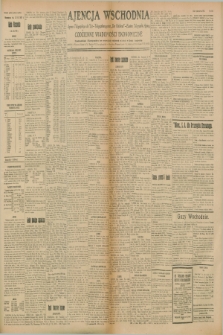 Ajencja Wschodnia. Codzienne Wiadomości Ekonomiczne = Agence Télégraphique de l'Est = Telegraphenagentur „Der Ostdienst” = Eastern Telegraphic Agency. R.8, Nr. 141 (23 czerwca 1928)