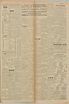 Ajencja Wschodnia. Codzienne Wiadomości Ekonomiczne = Agence Télégraphique de l'Est = Telegraphenagentur „Der Ostdienst” = Eastern Telegraphic Agency. R.8, Nr. 144 (27 czerwca 1928)