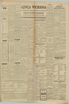 Ajencja Wschodnia. Codzienne Wiadomości Ekonomiczne = Agence Télégraphique de l'Est = Telegraphenagentur „Der Ostdienst” = Eastern Telegraphic Agency. R.8, Nr. 147 (31 czerwca - 1 lipca 1928)