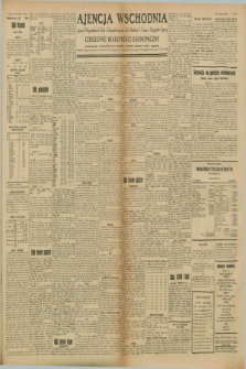 Ajencja Wschodnia. Codzienne Wiadomości Ekonomiczne = Agence Télégraphique de l'Est = Telegraphenagentur „Der Ostdienst” = Eastern Telegraphic Agency. R.8, Nr. 149 (4 lipca 1928)