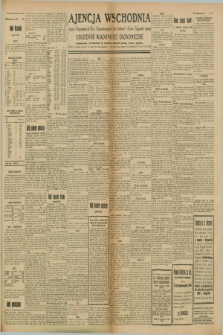 Ajencja Wschodnia. Codzienne Wiadomości Ekonomiczne = Agence Télégraphique de l'Est = Telegraphenagentur „Der Ostdienst” = Eastern Telegraphic Agency. R.8, Nr. 151 (6 lipca 1928)