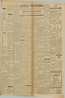 Ajencja Wschodnia. Codzienne Wiadomości Ekonomiczne = Agence Télégraphique de l'Est = Telegraphenagentur „Der Ostdienst” = Eastern Telegraphic Agency. R.8, Nr. 155 (11 lipca 1928)