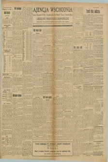 Ajencja Wschodnia. Codzienne Wiadomości Ekonomiczne = Agence Télégraphique de l'Est = Telegraphenagentur „Der Ostdienst” = Eastern Telegraphic Agency. R.8, Nr. 156 (12 lipca 1928)