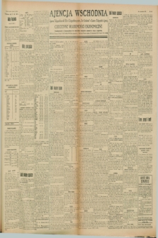 Ajencja Wschodnia. Codzienne Wiadomości Ekonomiczne = Agence Télégraphique de l'Est = Telegraphenagentur „Der Ostdienst” = Eastern Telegraphic Agency. R.8, Nr. 160 (17 lipca 1928)