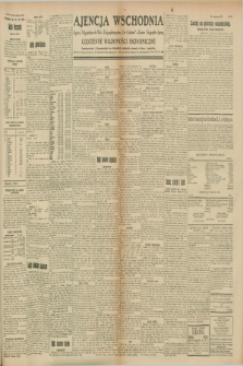 Ajencja Wschodnia. Codzienne Wiadomości Ekonomiczne = Agence Télégraphique de l'Est = Telegraphenagentur „Der Ostdienst” = Eastern Telegraphic Agency. R.8, Nr. 162 (19 lipca 1928)