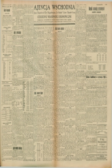 Ajencja Wschodnia. Codzienne Wiadomości Ekonomiczne = Agence Télégraphique de l'Est = Telegraphenagentur „Der Ostdienst” = Eastern Telegraphic Agency. R.8, Nr. 163 (20 lipca 1928)