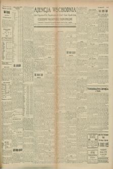 Ajencja Wschodnia. Codzienne Wiadomości Ekonomiczne = Agence Télégraphique de l'Est = Telegraphenagentur „Der Ostdienst” = Eastern Telegraphic Agency. R.8, Nr. 168 (26 lipca 1928)