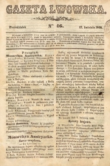 Gazeta Lwowska. 1848, nr 46