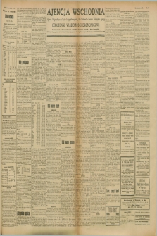 Ajencja Wschodnia. Codzienne Wiadomości Ekonomiczne = Agence Télégraphique de l'Est = Telegraphenagentur „Der Ostdienst” = Eastern Telegraphic Agency. R.8, Nr. 173 (1 sierpnia 1928)