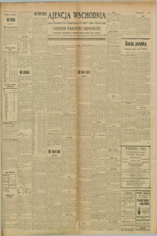 Ajencja Wschodnia. Codzienne Wiadomości Ekonomiczne = Agence Télégraphique de l'Est = Telegraphenagentur „Der Ostdienst” = Eastern Telegraphic Agency. R.8, Nr. 184 (14 sierpnia 1928)