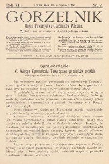 Gorzelnik : organ Towarzystwa Gorzelników Polskich we Lwowie. R. 6, 1892, nr 2