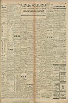 Ajencja Wschodnia. Codzienne Wiadomości Ekonomiczne = Agence Télégraphique de l'Est = Telegraphenagentur „Der Ostdienst” = Eastern Telegraphic Agency. R.8, Nr. 209 (13 września 1928)