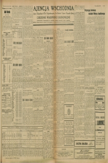 Ajencja Wschodnia. Codzienne Wiadomości Ekonomiczne = Agence Télégraphique de l'Est = Telegraphenagentur „Der Ostdienst” = Eastern Telegraphic Agency. R.8, nr 212 (16 i 17 września 1928)