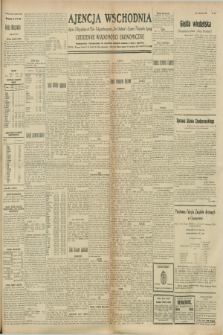 Ajencja Wschodnia. Codzienne Wiadomości Ekonomiczne = Agence Télégraphique de l'Est = Telegraphenagentur „Der Ostdienst” = Eastern Telegraphic Agency. R.8, nr 221 (27 września 1928)