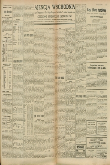 Ajencja Wschodnia. Codzienne Wiadomości Ekonomiczne = Agence Télégraphique de l'Est = Telegraphenagentur „Der Ostdienst” = Eastern Telegraphic Agency. R.8, nr 222 (28 września 1928)
